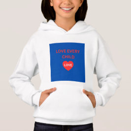 Love Every Child Kids Tröja – Hjärtat Inspirerande