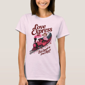 Love Express Alla Hjärtans Dag T Shirt