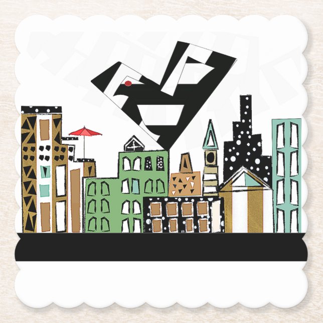 LOVE FÅR I STADEN UNDERLÄGG PAPPER (Framsida)