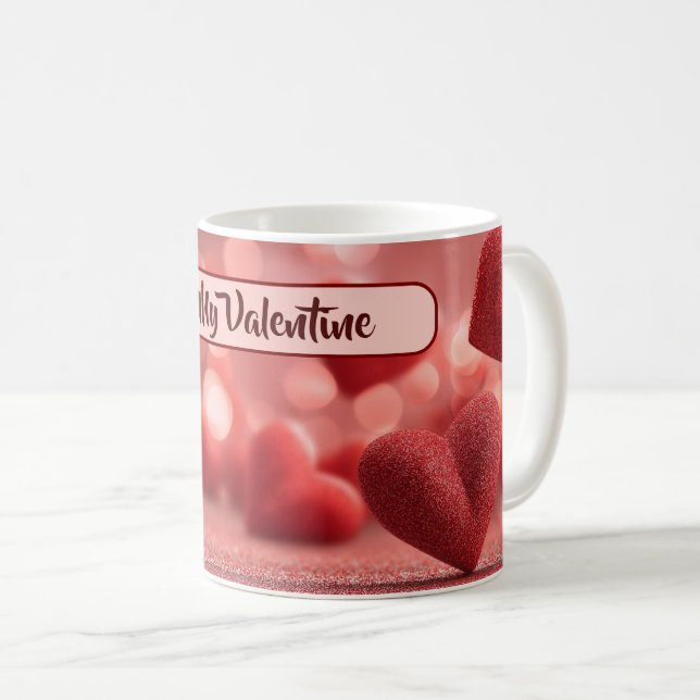 Love-Filled Be My Valentine Coffee Mug Kaffemugg (Framsida höger)