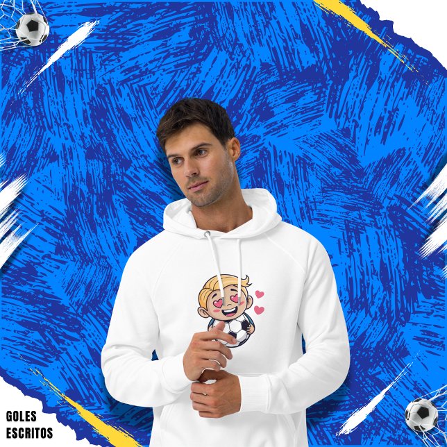 Love for soccer kawaii anime design hoodie (Skapare uppladdad)