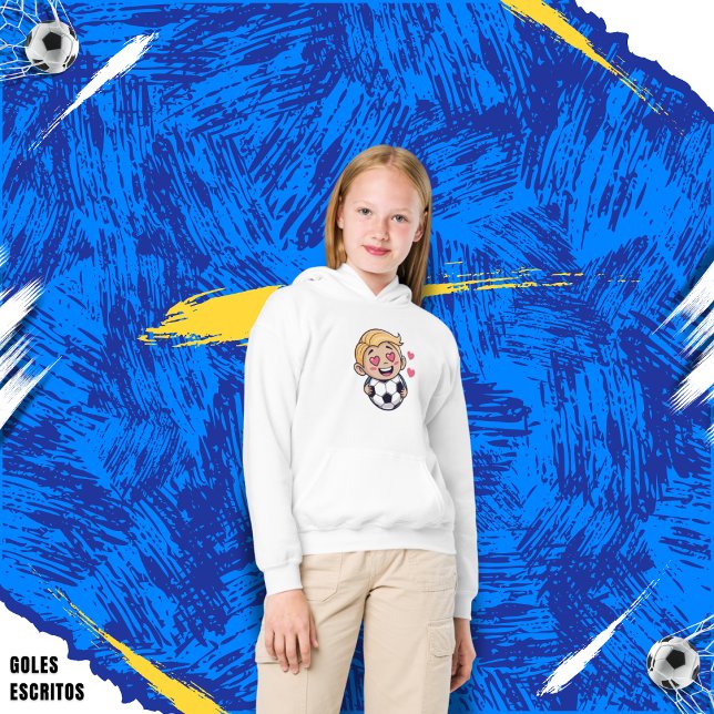 Love for soccer kawaii anime design t shirt (Skapare uppladdad)