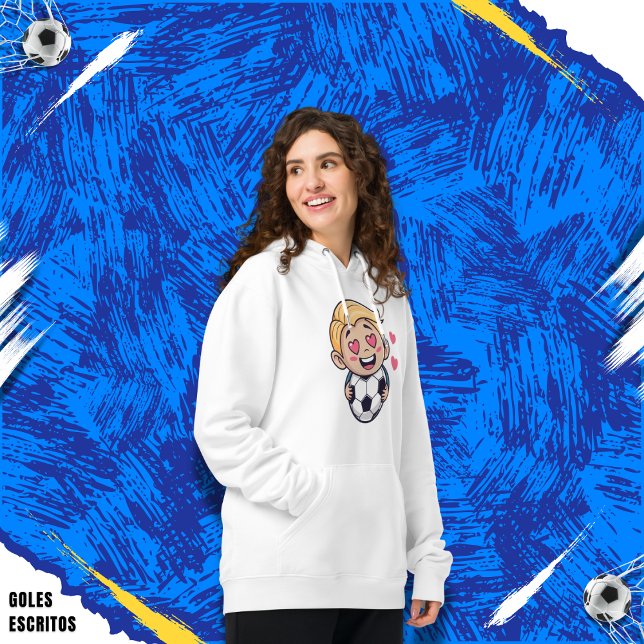 Love for soccer kawaii anime design t shirt (Skapare uppladdad)