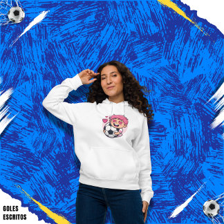 Love for soccer kawaii anime design t shirt