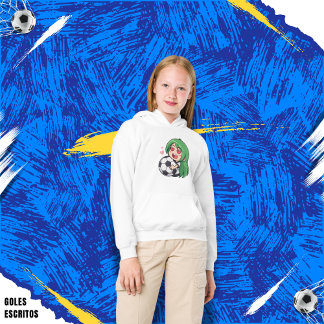 Love for soccer kawaii anime design t shirt