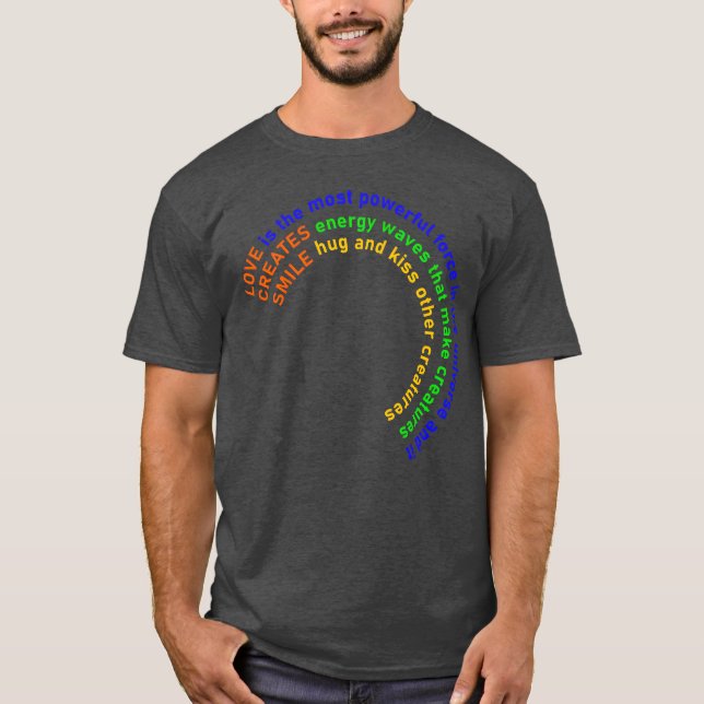 LOVE FORCE vintage T Shirt (Framsida)