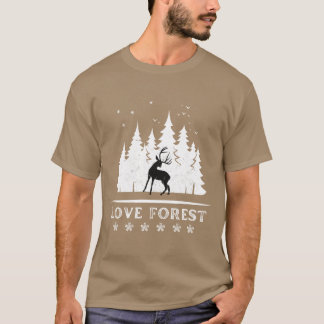 Love forest girl t shirt