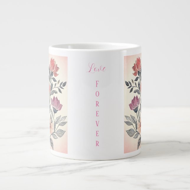 Love Forever Specialty Mug Jumbo Mugg (Framsidan)