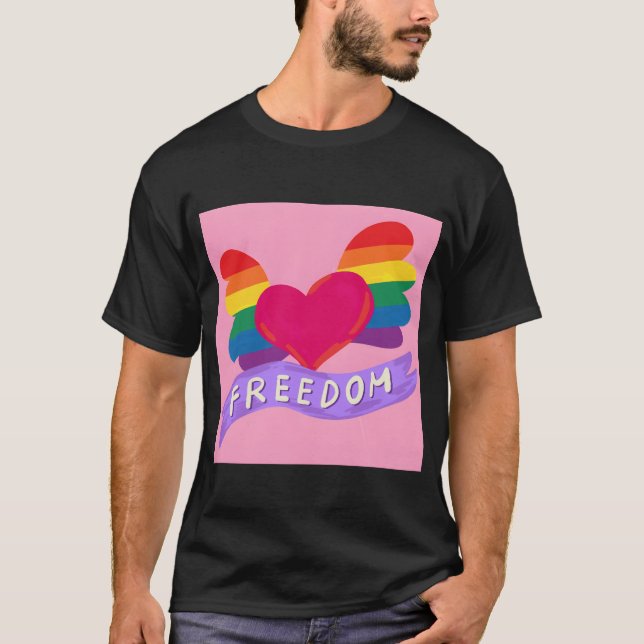 Love Freedom boy T Shirt (Framsida)