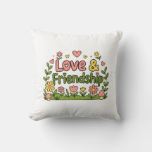 Love & Friends Mysig Bomullsakcentkudde