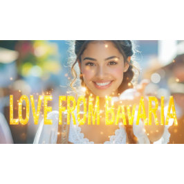 LOVE FROM BAVARIA POSTER