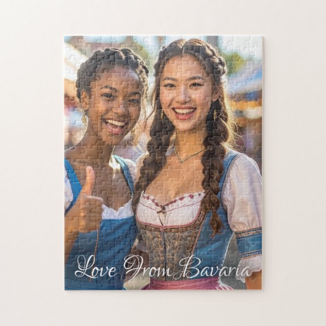 Love From Bavaria Pussel (Vertikal)