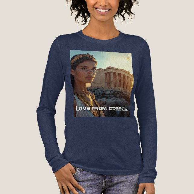 LOVE FROM GREECE T SHIRT (Framsida)