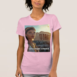 LOVE FROM GREECE T SHIRT
