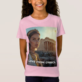LOVE FROM GREECE T SHIRT