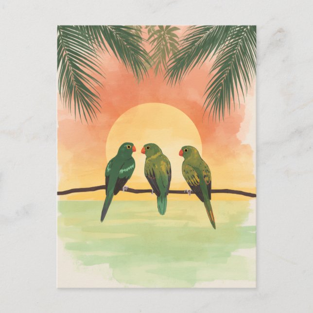 Love from the yard vykort (Framsida)