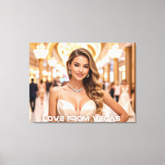 LOVE FROM VEGAS CANVASTRYCK