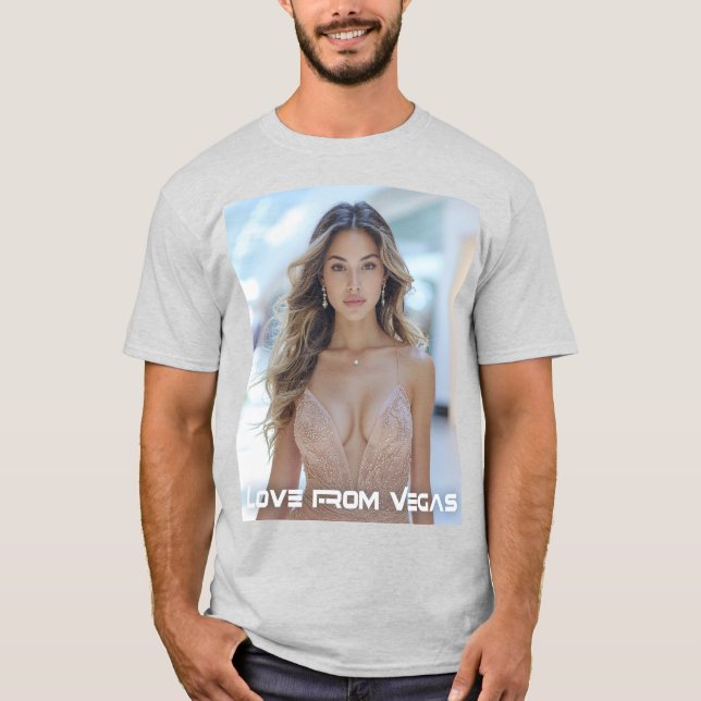 LOVE FROM VEGAS T SHIRT (Framsida)