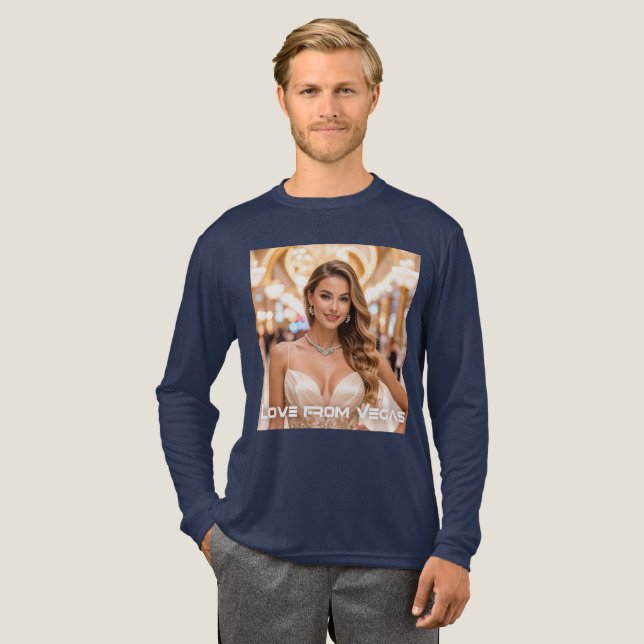 LOVE FROM VEGAS T SHIRT (Hel framsida)