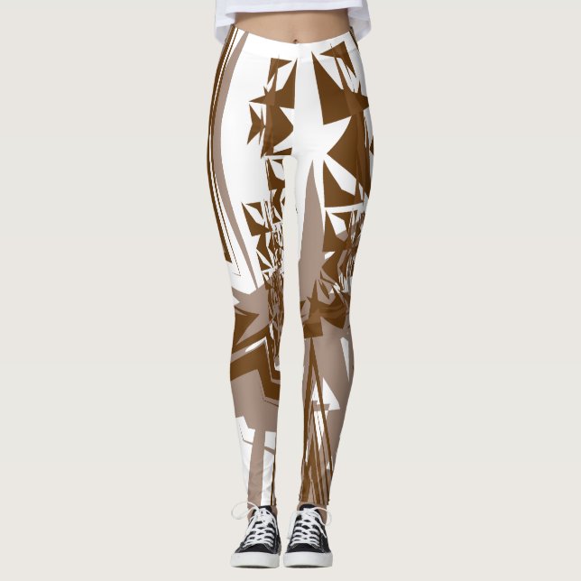 LOVE GEOMESKY ANIMALS elephant BY MASANSER Leggings (Framsida)