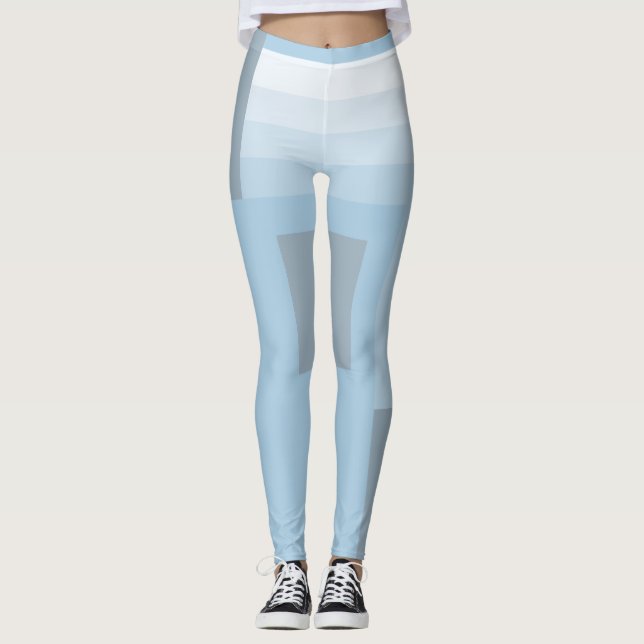 LOVE GEOMESKY BY MASANSER PIXELAT LEGGINGS (Framsida)