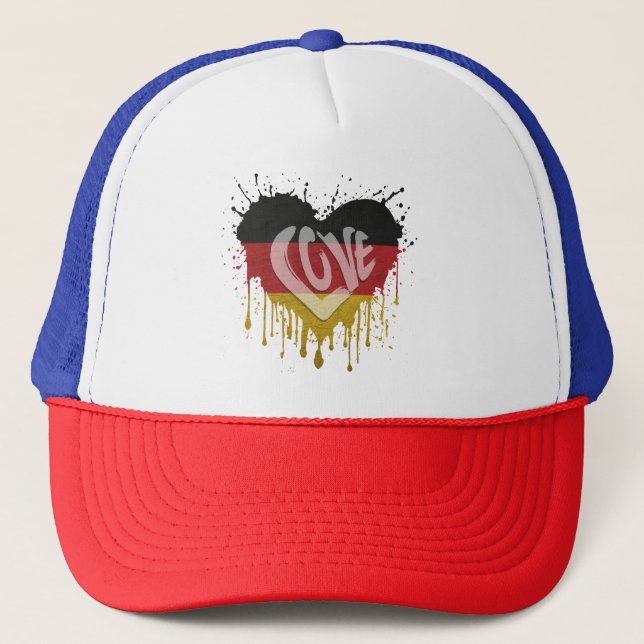 Love Germany Flag Keps (Framsida)