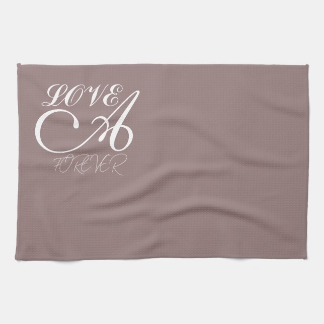 LOVE GIFT FOR MOM DAD SISTER DAUGHTER BROTHER KÖKSHANDDUK (Horisontell)