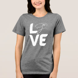 LOVE Goat Women’s Shirt – Funny Farm Animal Lover T Shirt