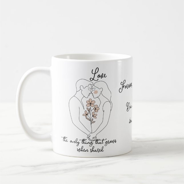 Love grows kaffemugg (Vänster)