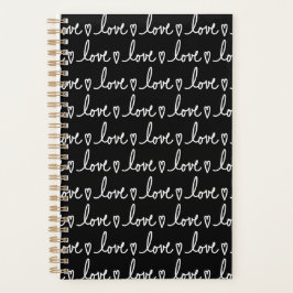 Love Handwritten Valentine's Day Notebook Planner