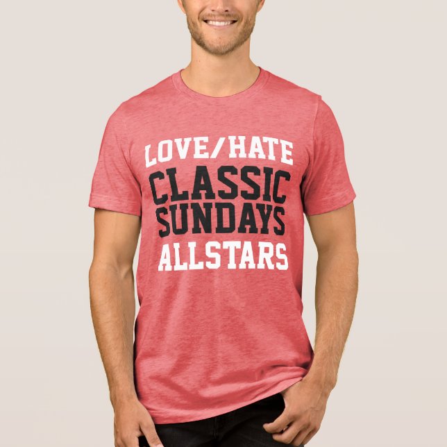 Love/Hate ALLSTARS Tee (Framsida)