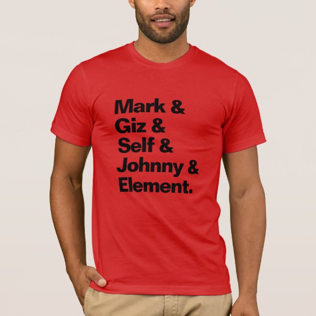 Love/Hate Starting 5 T-shirt (Framsida)