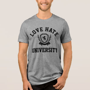Love/Hate University Raglan T-Shirt på svenska