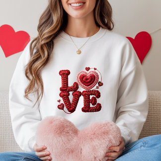 Love Heart Sweatshirt T Shirt