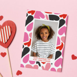 LOVE HEARTS COLLAGE PHOTO CLASSROOM VALENTINES ANTECKNINGSKORT