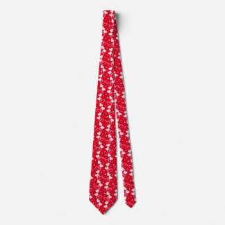Love Hearts Doddles, Red, Neck Tie Slips