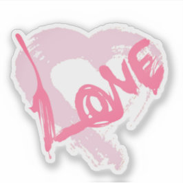 Love Hearts-klistermärke Klistermärken