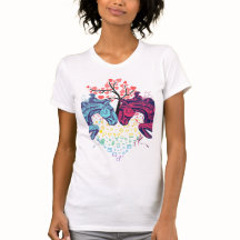 Love Horses - T-shirt Free Woman