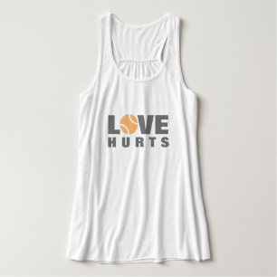 Love Hurts, raring tennis-stridsvagnspropp för kvi Linne Med Racerback