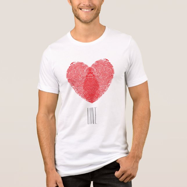 LOVE IDENTITY  Playera T Shirt (Framsida)