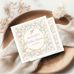 Love in Bloom Floral Bridal Shower Napkins Pappersservett<br><div class="desc">Love in Bloom Floral Bridal Shower Napkins</div>