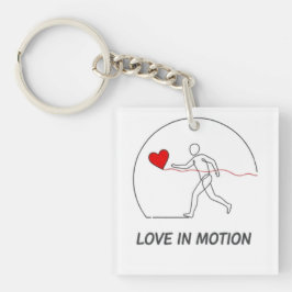 Love In Motion Minimalist Line Art Slogan Tee