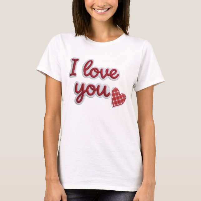 Love in Red T Shirt (Framsida)