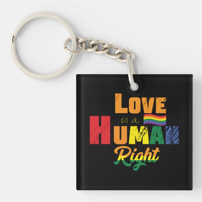 Love Is A Human Right | LGBTQ | Pride | Rainbow (Framsidan)