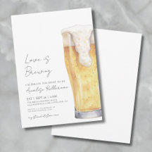 Love Is Brewing Bröllopsduschöl