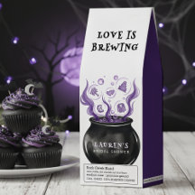 Love is Brewing Cauldron Halloween Bridal Shower