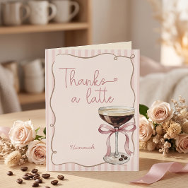 Love is Brewing Coffee Bridal Shower blir Tack Kort