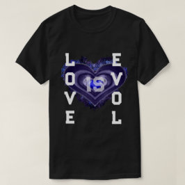 LOVE IS EVIL V2 by J.H. Thornton T Shirt