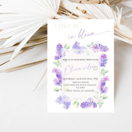 Love Is in Bloom Bridal Shower-Floral Garden Theme Inbjudningar