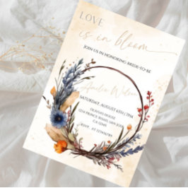 Love Is in Bloom Bridal Shower-Floral Garden Theme Inbjudningar